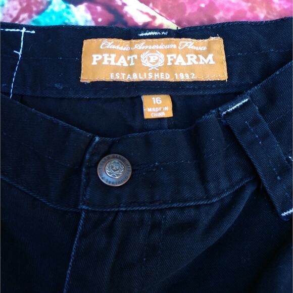 Phat Farm Boys Cargo Shorts size 16 - Picture 5 of 8